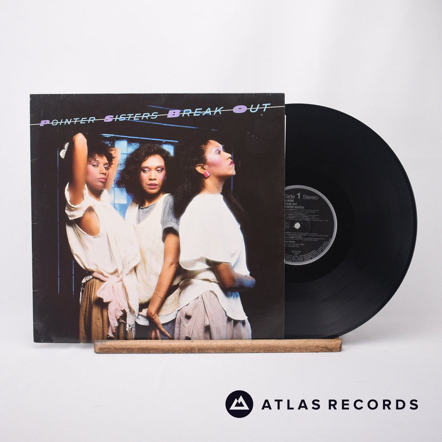 Pointer Sisters Break Out LP Vinyl Record - Front Cover & Record