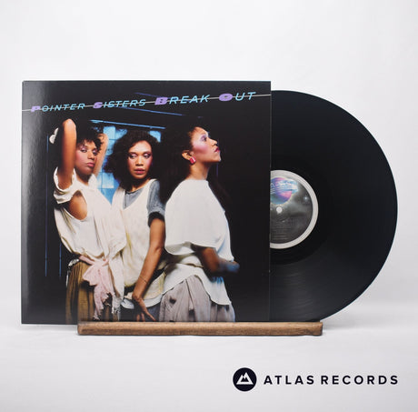 Pointer Sisters Break Out LP Vinyl Record - Front Cover & Record