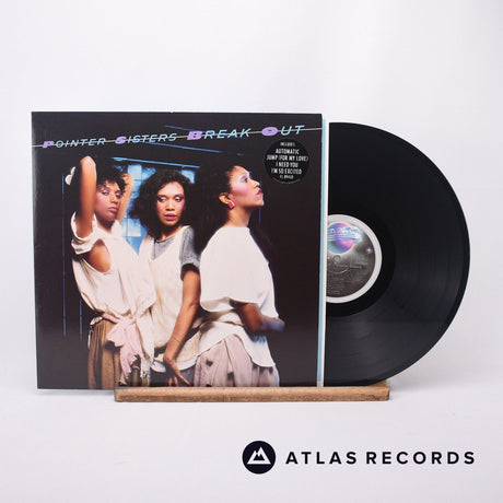 Pointer Sisters Break Out LP Vinyl Record - Front Cover & Record