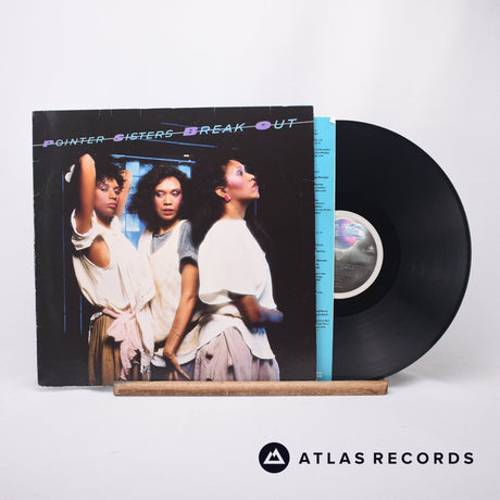 Pointer Sisters Break Out LP Vinyl Record - Front Cover & Record