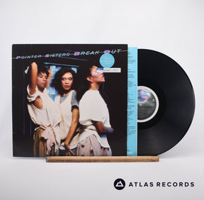 Pointer Sisters Break Out LP Vinyl Record - Front Cover & Record