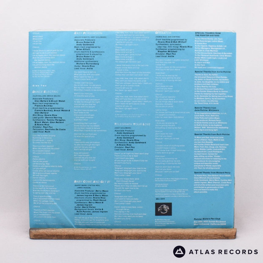 Pointer Sisters - Break Out - LP Vinyl Record - VG+/EX