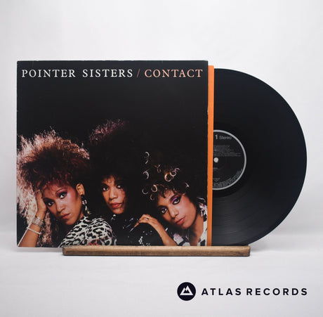 Pointer Sisters Contact LP Vinyl Record - Front Cover & Record