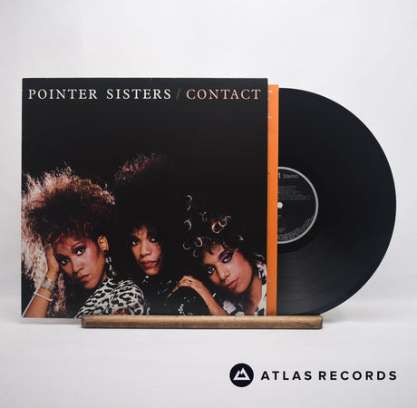 Pointer Sisters Contact LP Vinyl Record - Front Cover & Record