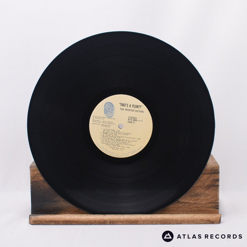 Pointer Sisters - That's A Plenty - LP Vinyl Record - VG+/VG+