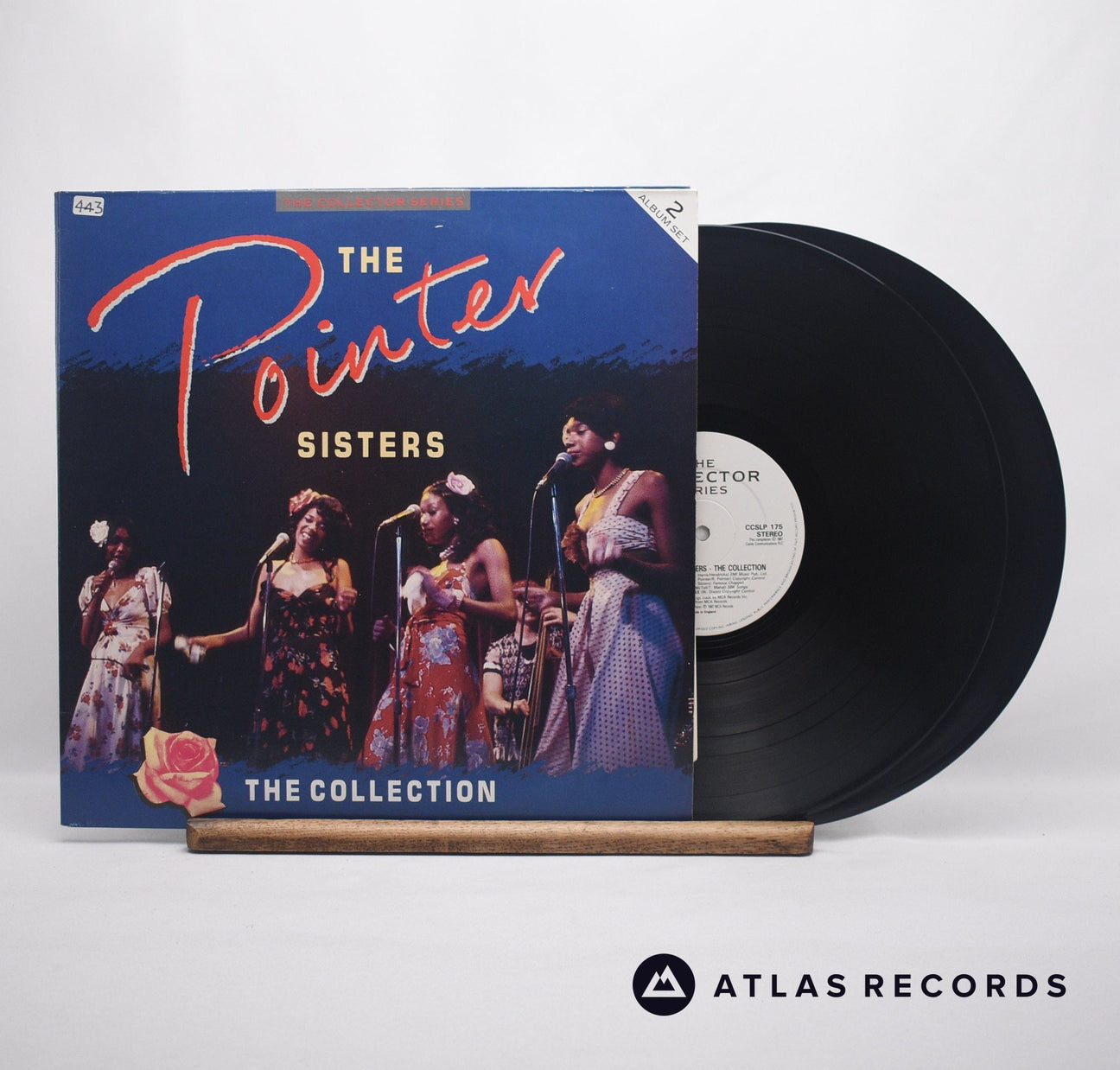 Pointer Sisters The Collection Double LP Vinyl Record - Front Cover & Record