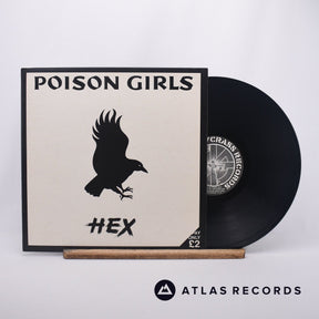 Poison Girls Hex 12" Vinyl Record - Front Cover & Record