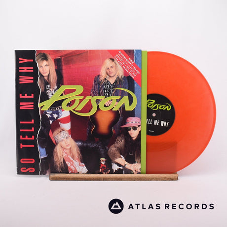 Poison So Tell Me Why 12" Vinyl Record - Front Cover & Record
