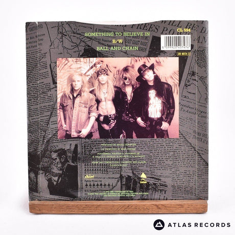 Poison - Something To Believe In - 7" Vinyl Record - NM/EX