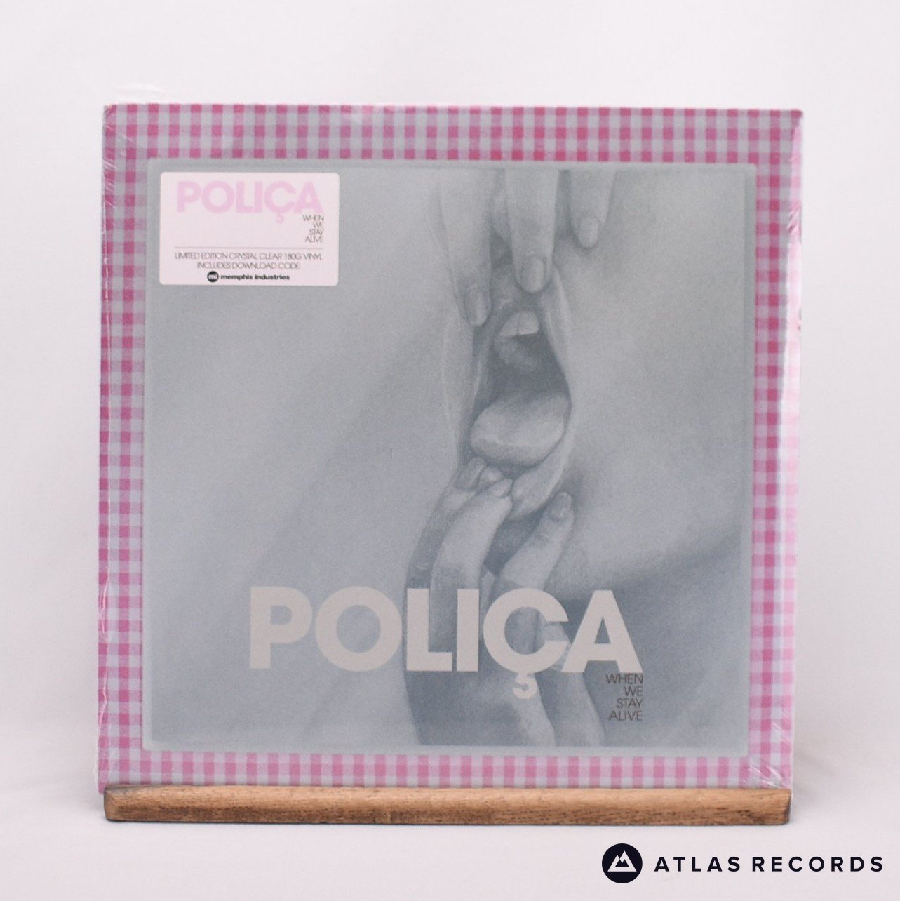 Poliça When We Stay Alive LP Vinyl Record - Front Cover & Record