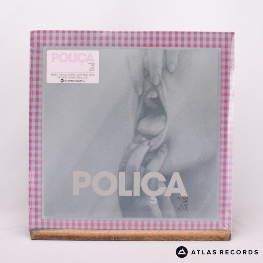Poliça When We Stay Alive LP Vinyl Record - Front Cover & Record