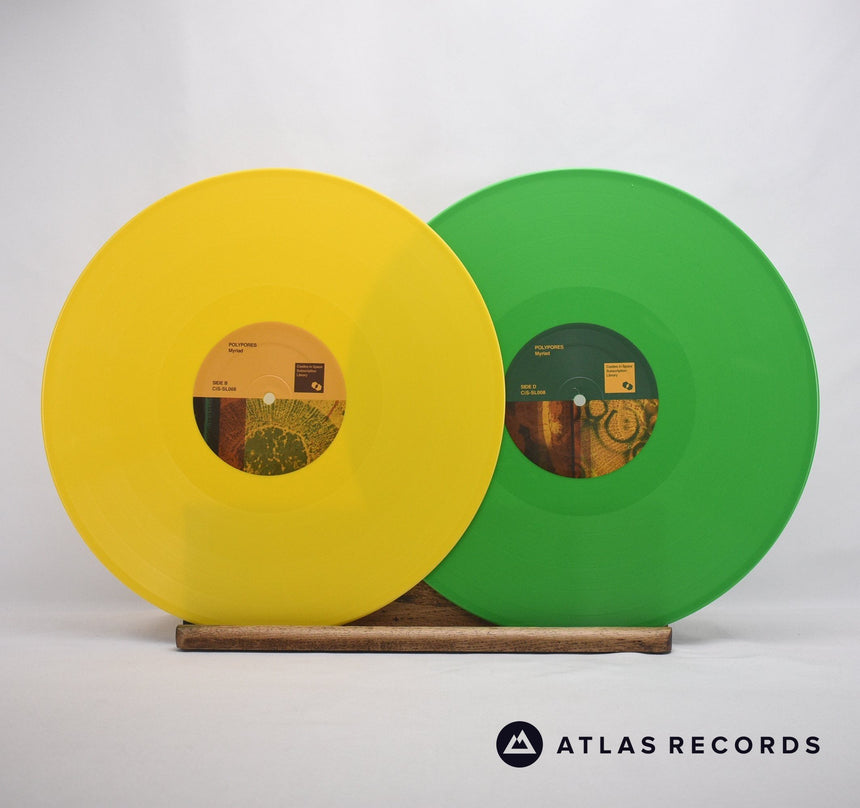 Polypores - Myriad - Yellow/Green 2 x LP Vinyl Record - NM/NM