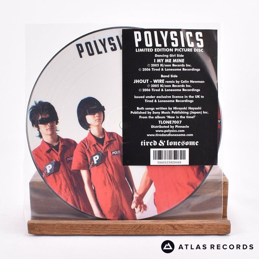Polysics I My Me Mine 7" Vinyl Record - Front Cover & Record