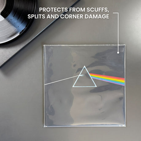 Polythene Outer Record Sleeves - 12" 10" 7"
