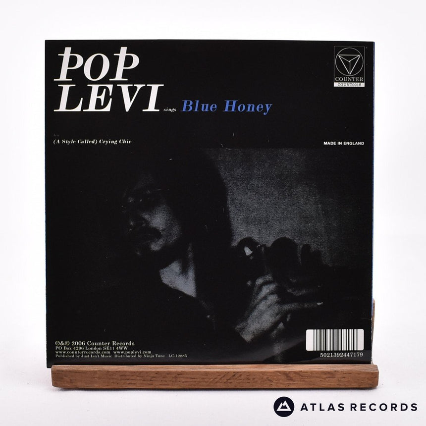Pop Levi - Blue Honey - Blue Limited Edition 7" Vinyl Record - EX/NM