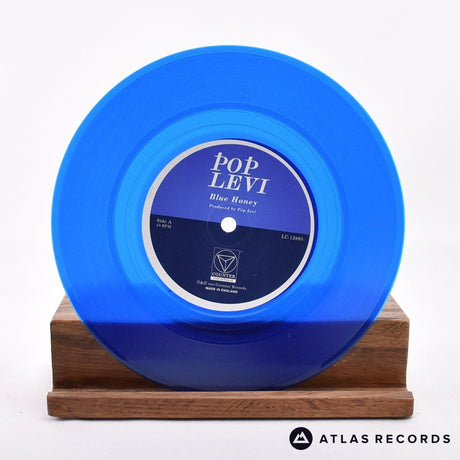 Pop Levi - Blue Honey - Blue Limited Edition 7" Vinyl Record - EX/NM