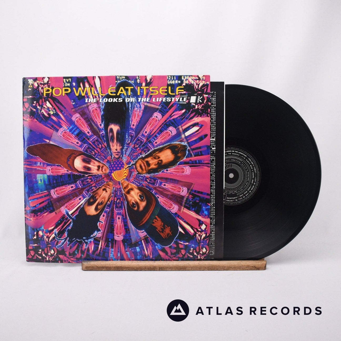 Pop Will Eat Itself The Looks Or The Lifestyle? LP Vinyl Record - Front Cover & Record