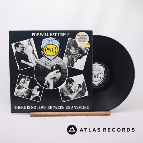 Pop Will Eat Itself There Is No Love Between Us Anymore 12" Vinyl Record - Front Cover & Record