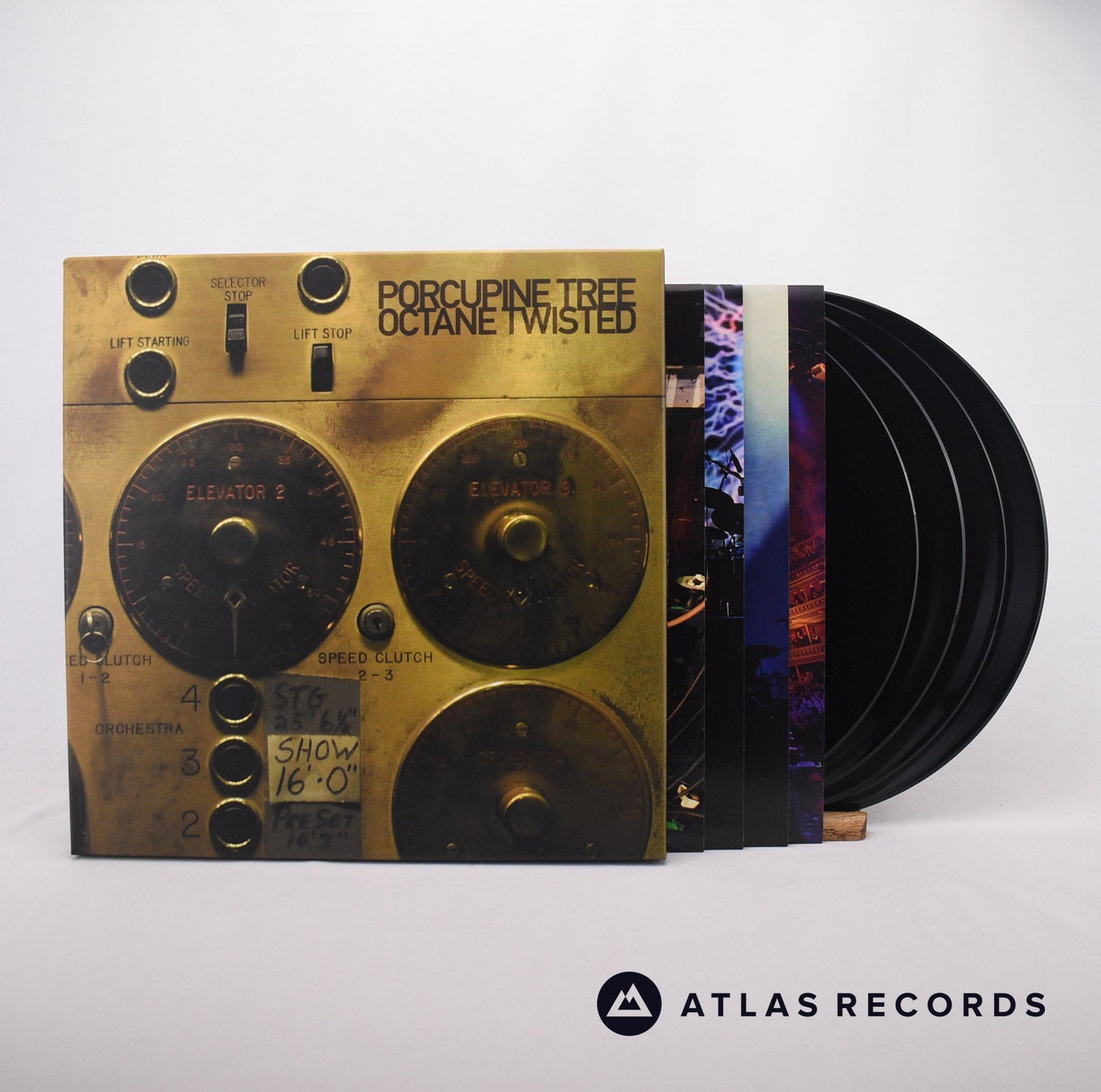 Porcupine Tree Octane Twisted 4 x LP Box Set Vinyl Record - Front Cover & Record