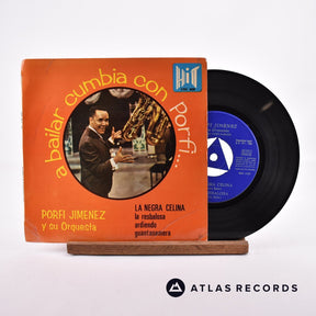 Porfi Jiménez Y Su Orquesta La Negra Celina 7" Vinyl Record - Front Cover & Record