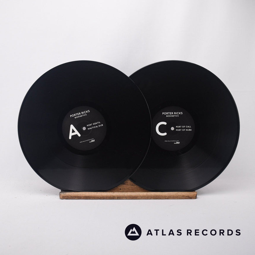 Porter Ricks - Biokinetics - Reissue 2 x LP Vinyl Record - EX/VG+