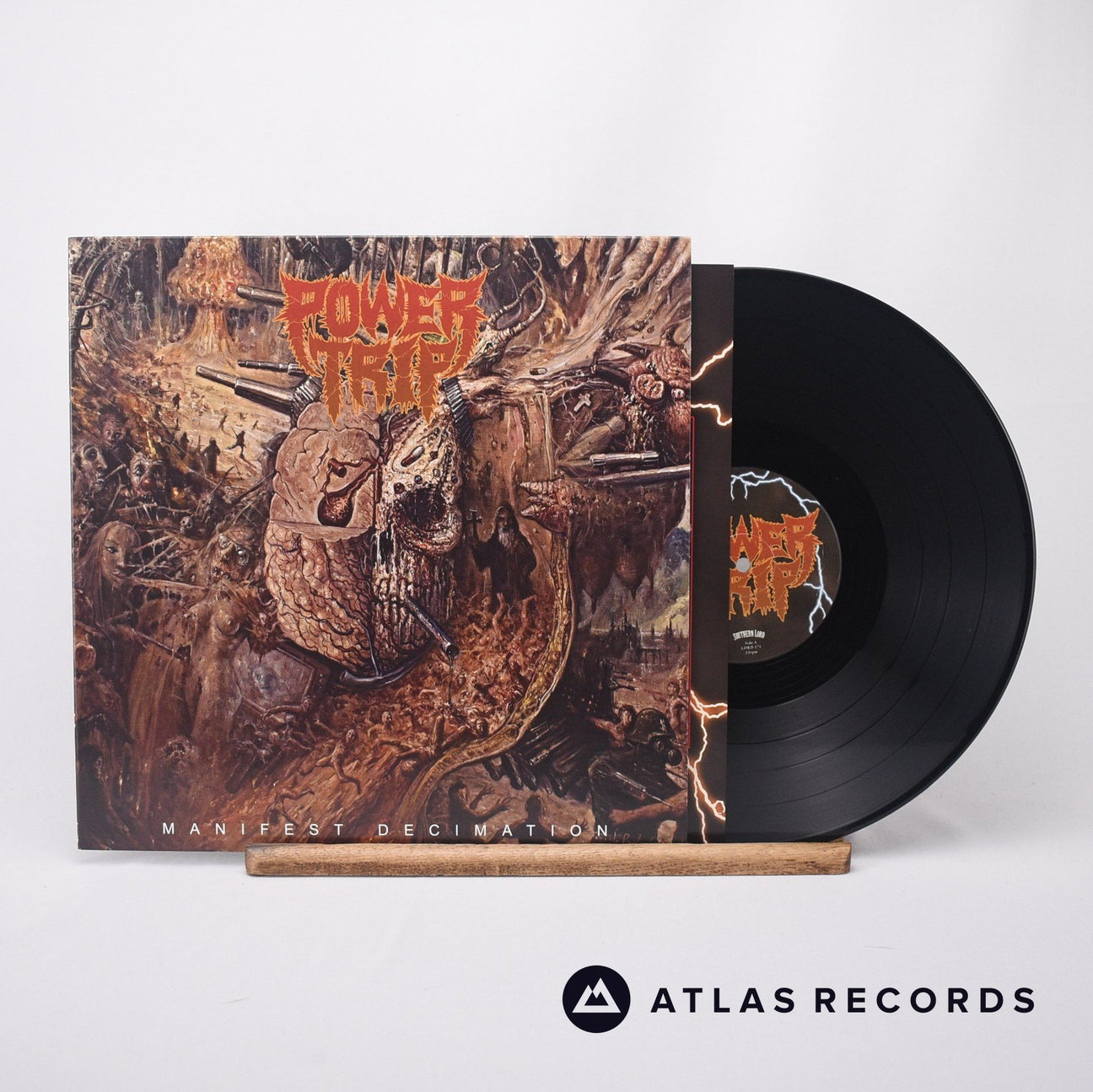Power Trip Manifest Decimation LP Vinyl Record - Front Cover & Record