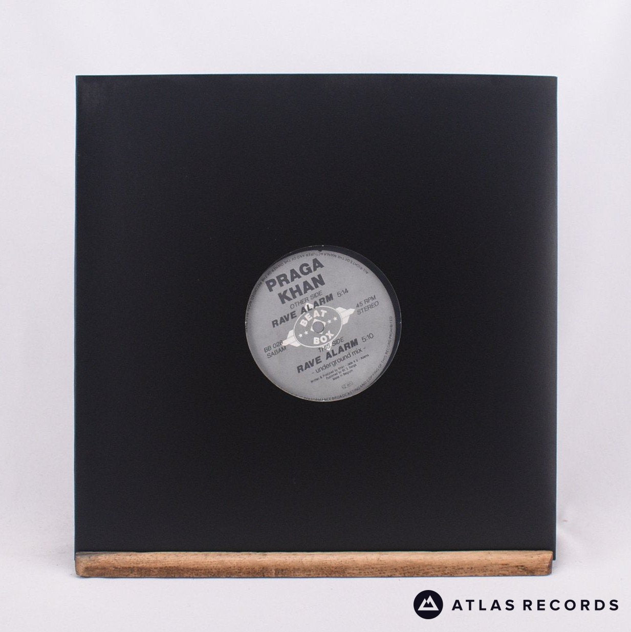 Praga Khan Rave Alarm 12" Vinyl Record - In Sleeve