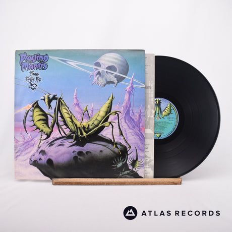 Praying Mantis Time Tells No Lies LP Vinyl Record - Front Cover & Record