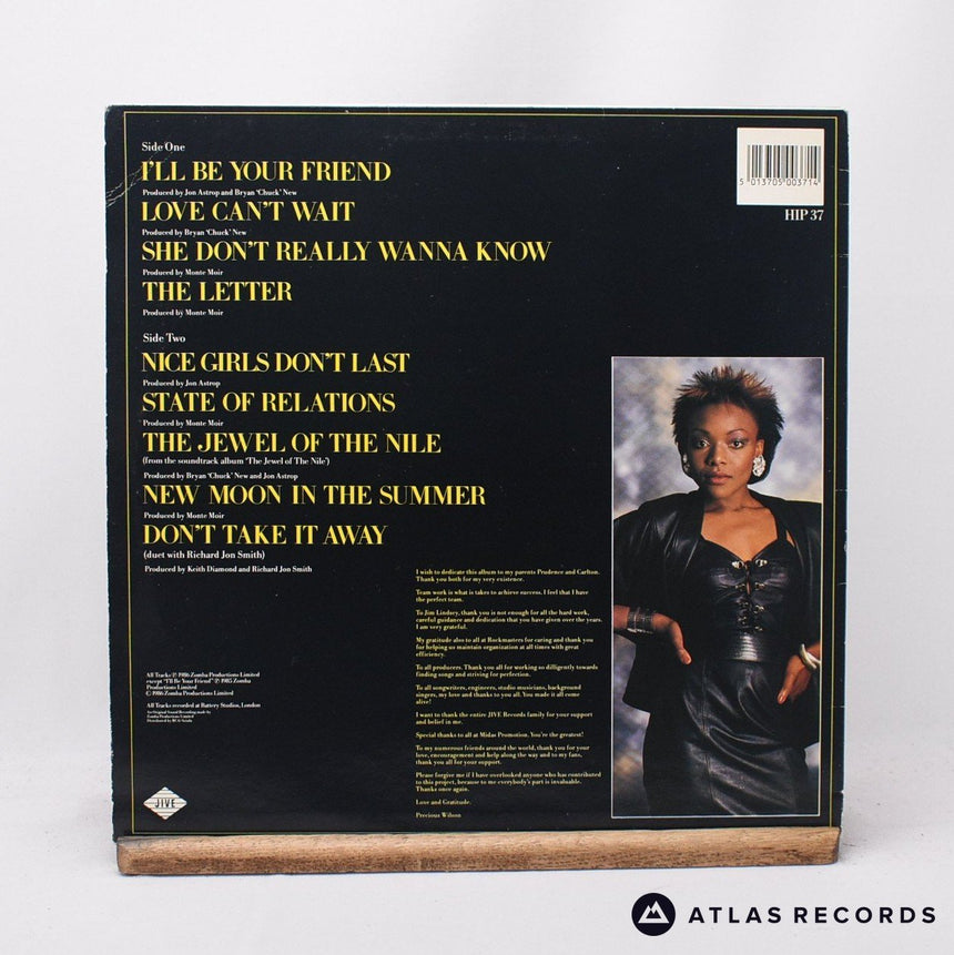 Precious Wilson - Precious Wilson - LP Vinyl Record - VG+/EX