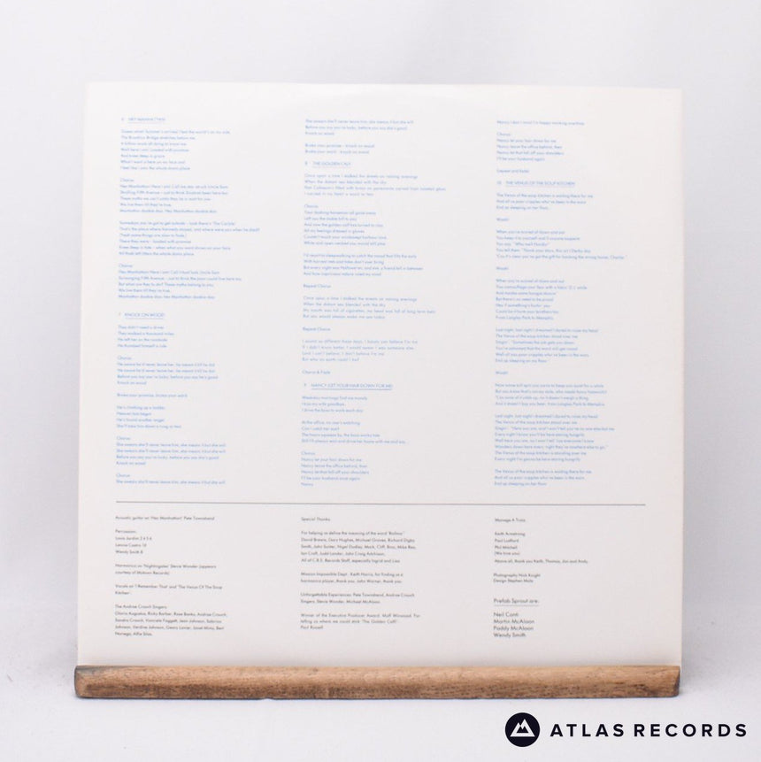 Prefab Sprout - From Langley Park To Memphis - LP Vinyl Record - NM/NM