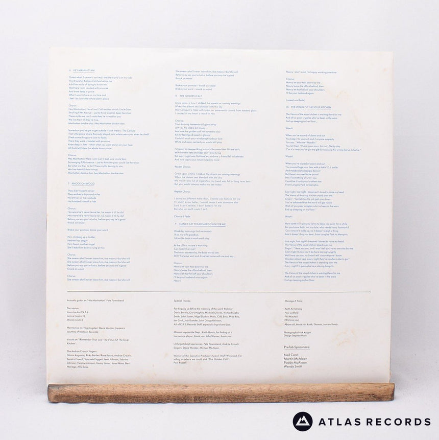 Prefab Sprout - From Langley Park To Memphis - LP Vinyl Record - VG+/VG+