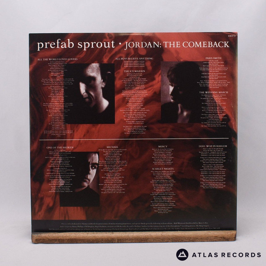 Prefab Sprout - Jordan: The Comeback - Townhouse LP Vinyl Record - NM/EX