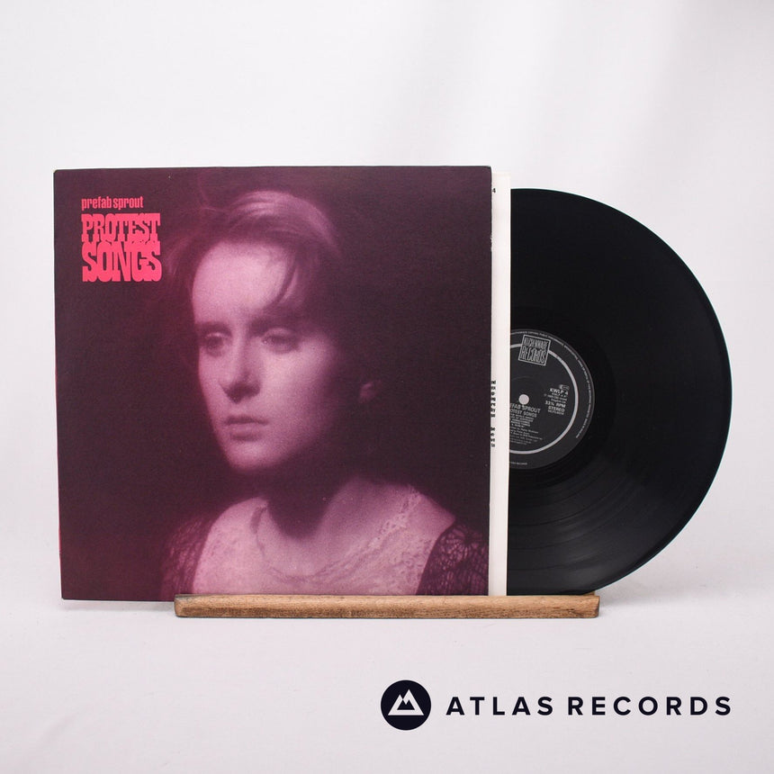 Prefab Sprout Protest Songs LP Vinyl Record - Front Cover & Record