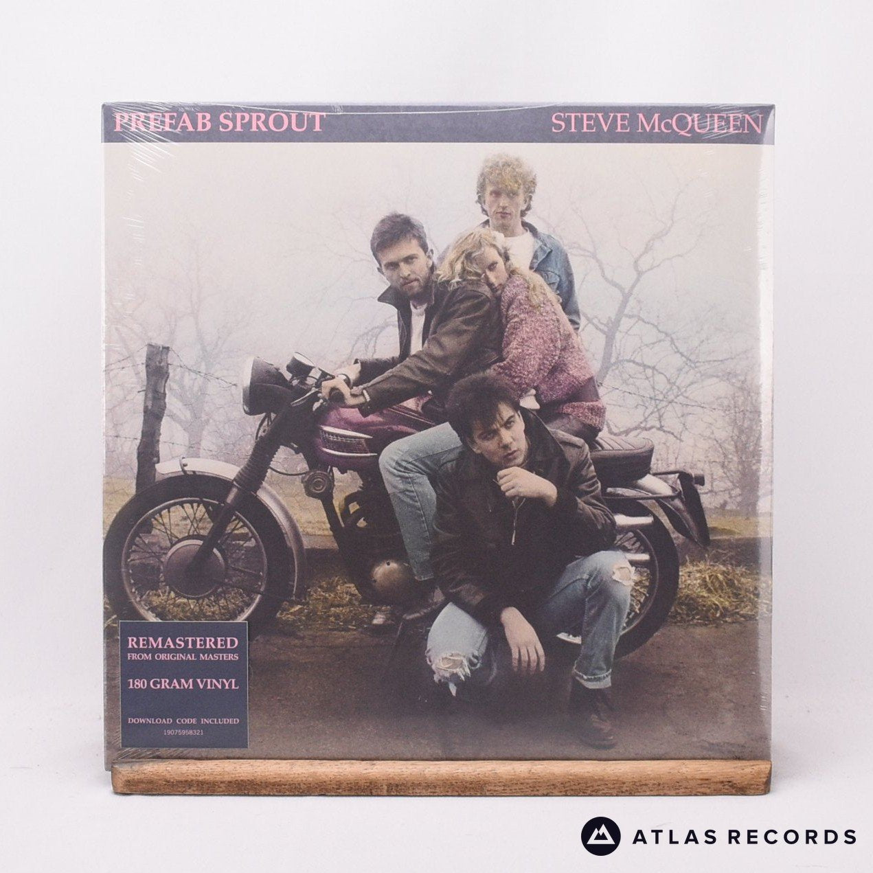 Prefab Sprout Steve McQueen LP Vinyl Record - Front Cover & Record