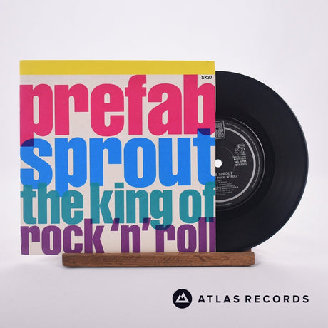 Prefab Sprout The King Of Rock 'N' Roll 7" Vinyl Record - Front Cover & Record