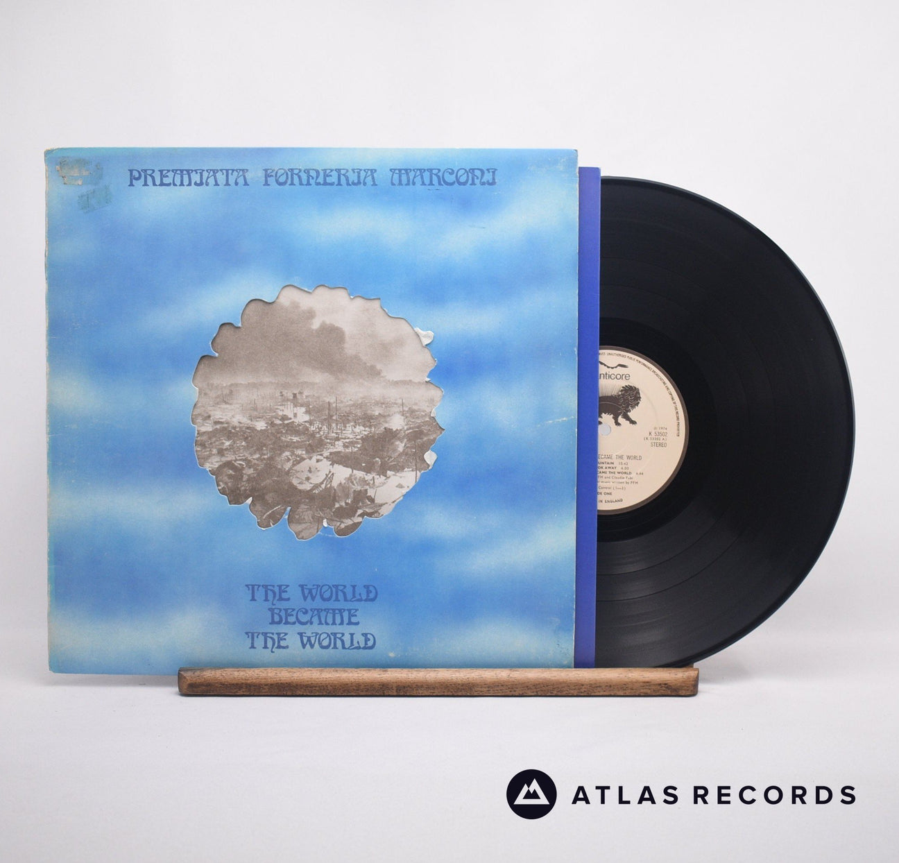 Premiata Forneria Marconi The World Became The World LP Vinyl Record - Front Cover & Record