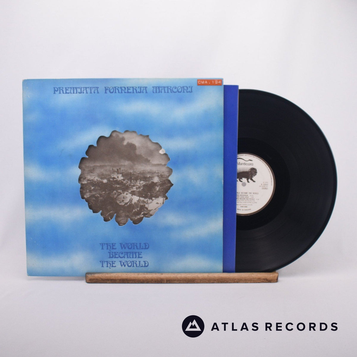 Premiata Forneria Marconi The World Became The World LP Vinyl Record - Front Cover & Record