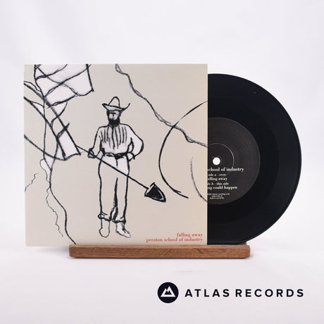 Preston School Of Industry Falling Away 7" Vinyl Record - Front Cover & Record