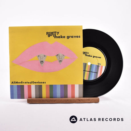 Pretty Girls Make Graves All Medicated Geniuses 7" Vinyl Record - Front Cover & Record