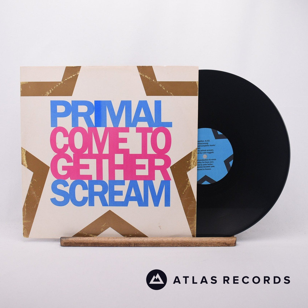 Primal Scream Come Together 12" Vinyl Record - Front Cover & Record