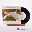 Primal Scream Country Girl 7" Vinyl Record - Front Cover & Record