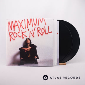 Primal Scream Maximum Rock 'N' Roll 2 x LP Vinyl Record - Front Cover & Record