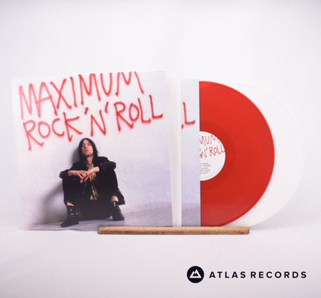 Primal Scream Maximum Rock 'N' Roll The Singles Volume 1 2 x LP Vinyl Record - Front Cover & Record