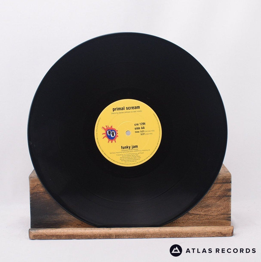 Primal Scream - Rocks / Funky Jam - 12" Vinyl Record - VG+/VG+