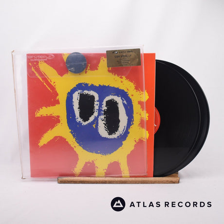 Primal Scream Screamadelica 2 x LP Vinyl Record - Front Cover & Record