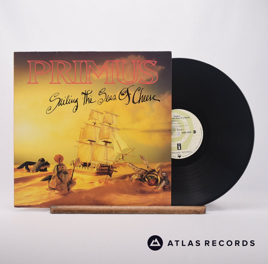 Primus Sailing The Seas Of Cheese LP Vinyl Record - Front Cover & Record