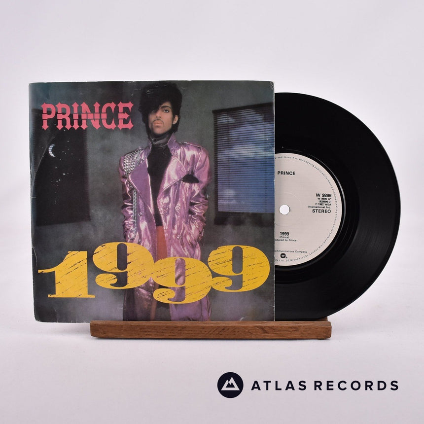 Prince 1999 7" Vinyl Record - Front Cover & Record