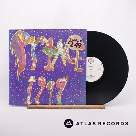 Prince 1999 12" Vinyl Record - Front Cover & Record