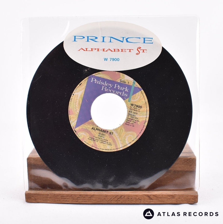 Prince Alphabet St. 7" Vinyl Record - Front Cover & Record