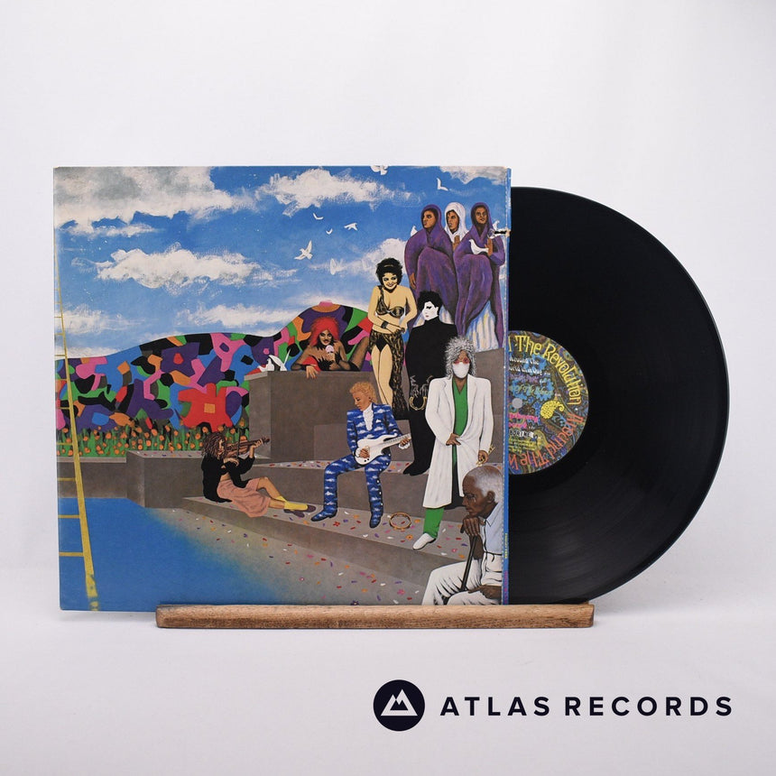 Prince And The Revolution Around The World In A Day LP Vinyl Record - Front Cover & Record